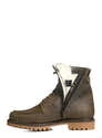 Bottes Moto Pour Homme Bruno Marc - Style Classique à Lacets, Avec Fermeture éclair Latérale Et Semelle Antidérapante - 11